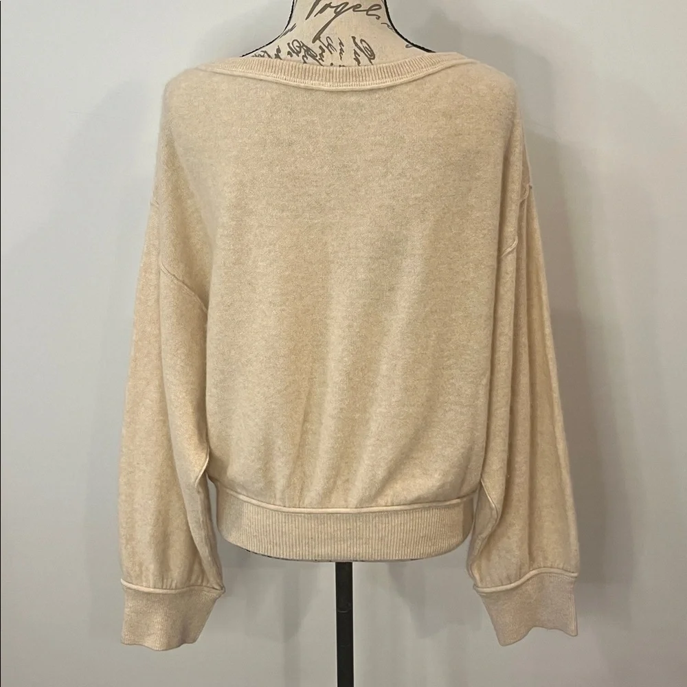 Free People ‘Love Like This’ cashmere pullover sweater L